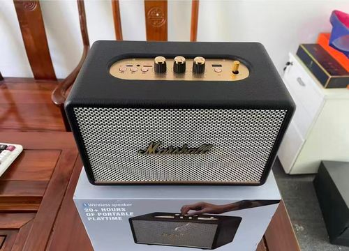 Marshall Acton3 Bluetooth Speaker 35H Battery,wider soundstage, vintage design
