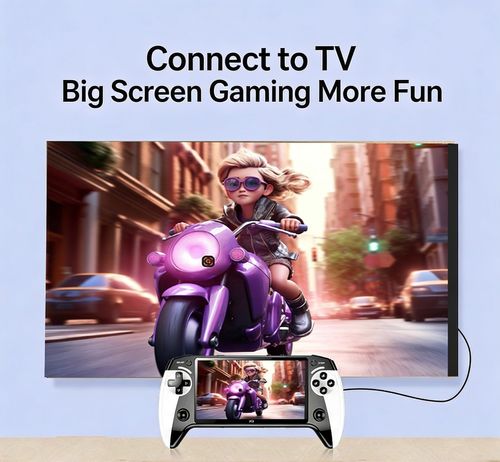 X9 Retro Handheld Game Console-5.5inch HD Screen & 6200+ Classic Games