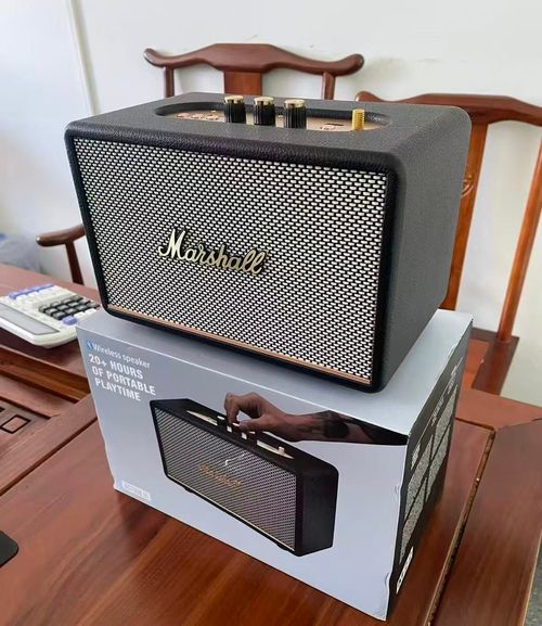 Marshall Acton3 Bluetooth Speaker 35H Battery,wider soundstage, vintage design