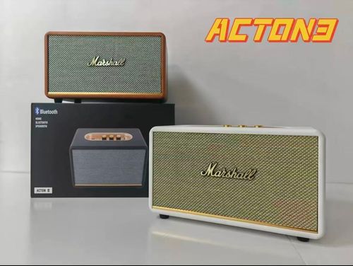 Marshall Acton3 Bluetooth Speaker 35H Battery,wider soundstage, vintage design