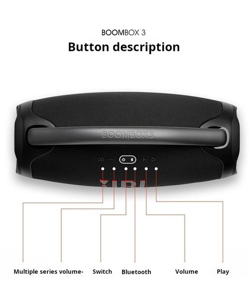 🛡️🎵Original JBL Boombox3 Bluetooth Speaker🎵