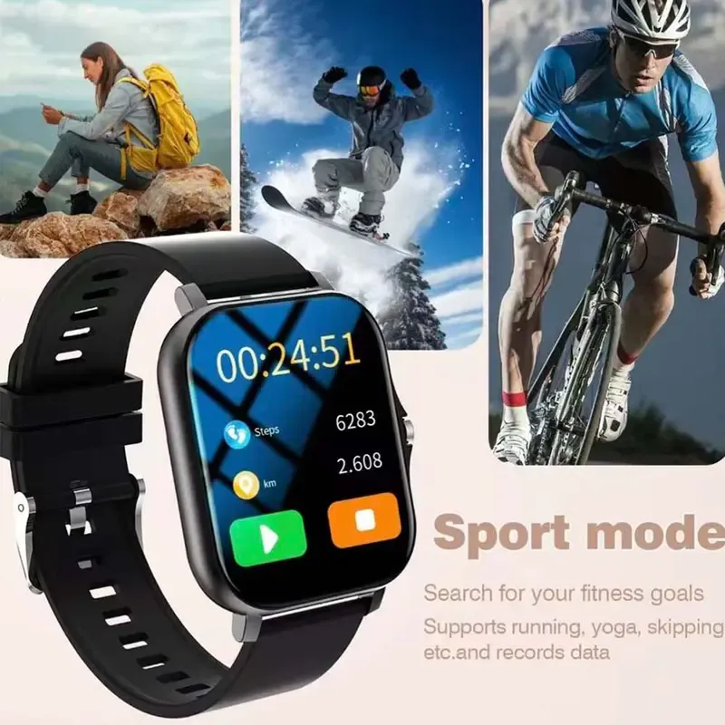 Multifunctional Smart Watch Fashion Digital Watch with Sleep Tracking Sports Watch for Women & Men Wearable Android