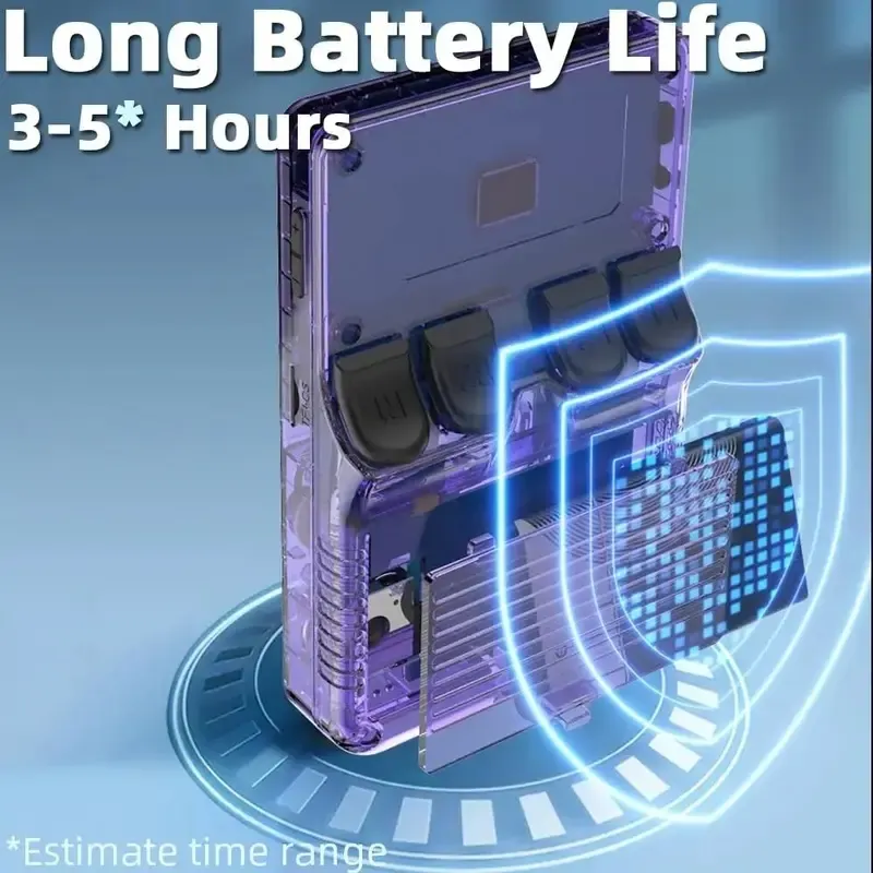 R36S Retro Video Handheld Game Console Linux System 3.5 in IPS Screen Built in 3000mAH Battery 32G+64G TF Card Preinstalled Gamess for Christmas, Thanksgiving, Holiday Gift