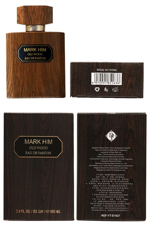 Ika City's New Ebony Agarwood Men's Perfume – Long-Lasting, Subtle Wooden Scent, Best-Selling Fragrance