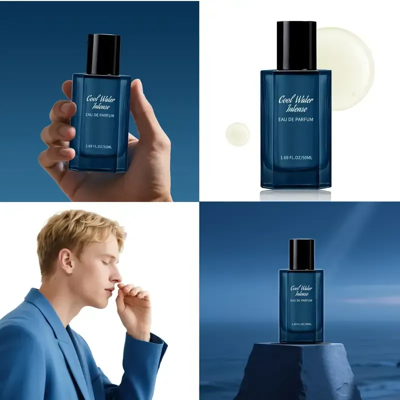Men - Fresh Aquatic Scent with Green Mandarin, Coconut Water & Amber Accord