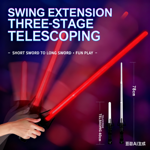 Glow effect maxed out! Light-Up Sword Glow Stick 🔦⚔️