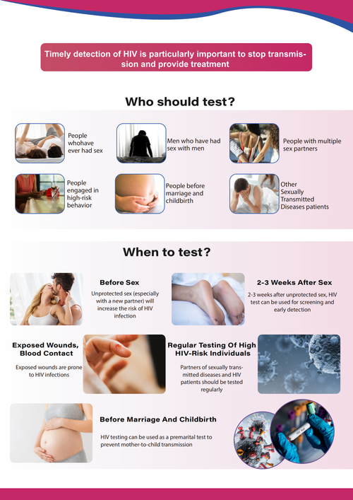 HIV-1 test strip