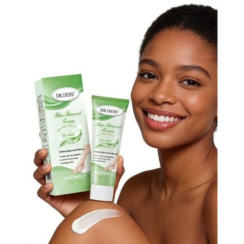 DR.DESS Dry Skin Hair Removal Cream Men and Women Fast Shaving Hair Removal Cream Painless Hair Removing Effective Hair Removal Cream For Face Armpit Leg Intimate Parts