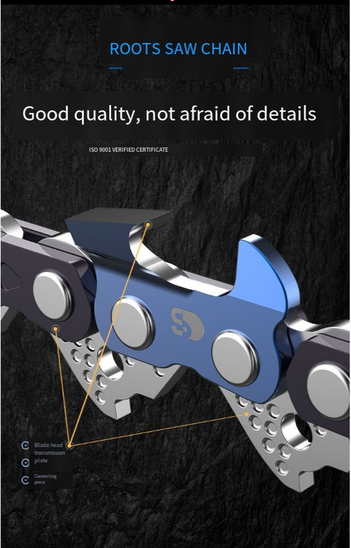 36-inch hand saw chain