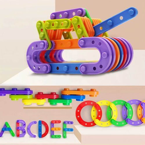 Shape Building Blocks Puzzle Educational Toy