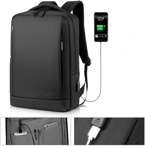 Stylish men's & women's business backpack: premium, lightweight, waterproof, ideal for travel, commute & laptop