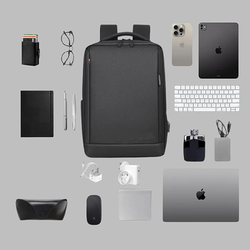 Stylish men's & women's business backpack: premium, lightweight, waterproof, ideal for travel, commute & laptop