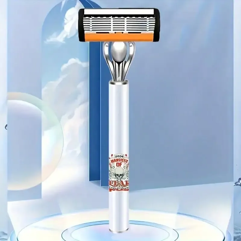 This classic men's razor comes with 72 ultra-sharp and durable blades, and its progressive design ensures a safe, smooth and painless shaving experience. Comes with 2 non-slip handles, perfect for holiday gifts