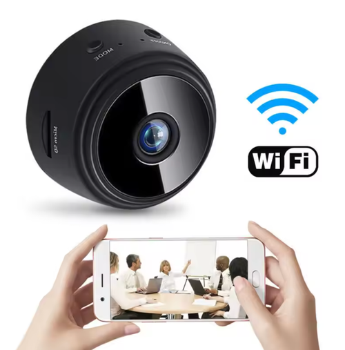 A9 mini câmera HD 1080P sem fio 2.4G WiFi câmera de vigilância de segurança doméstica suporta detecção noturna e de movimento