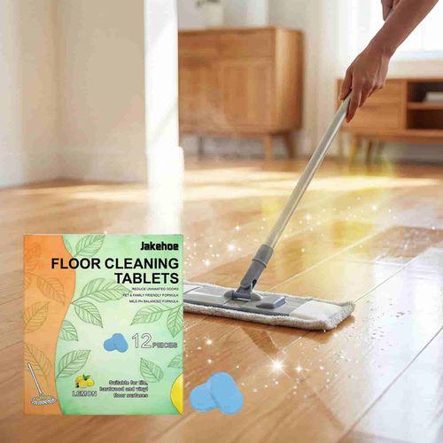(12 pieces per bag)Floor Cleaning Tablets: Effervescent Tablets for Cleaning Tiles, Removing Stains, Eliminating Odors, and Restoring Shine