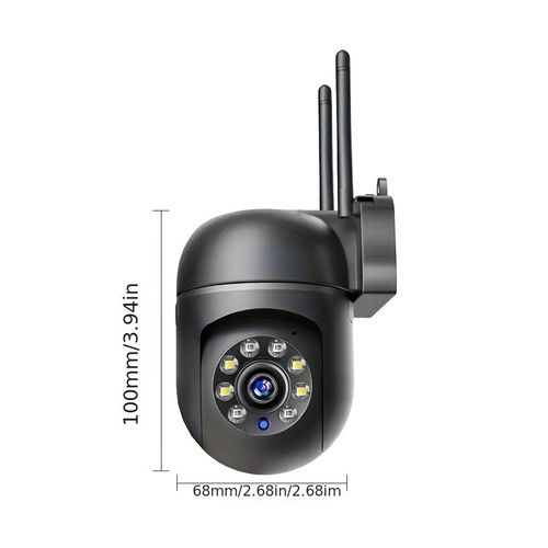 Wireless 360-degree surveillance camera can night vision outdoor cell phone remote intelligent home monitor