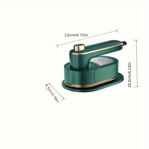 Portable Iron Steamer  Compact Folding Iron  Fast Heating  180° Foldable Rotating Handheld Steam Iron
