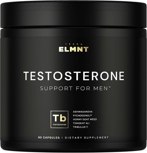 ELMNT 40,000mg 40x Strength Organic Black Maca Root + Ashwagandha - Highest Potency Black Maca Root Capsules for Men Supplement 100% Pure Maca Peruana 40:1 Extract Maca Powder Pills Male Booster