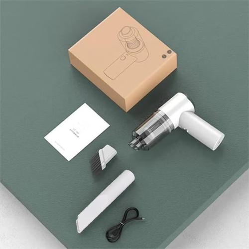 😍（Send 4 filter cartridges）Wireless Handheld Car Vacuum Cleaner💨