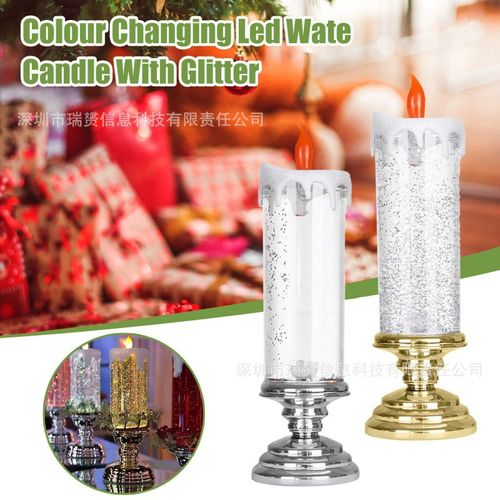Winter Sale 49%OFF🎄LED Christmas Swirling Water Candles