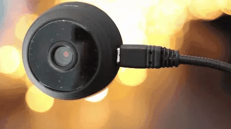 Monitoramento oculto. Mini câmeras sem fio WiFi, com gravador de vídeo interno
