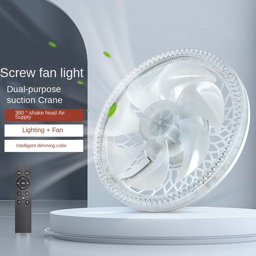 2 em 1 ventilador lâmpada