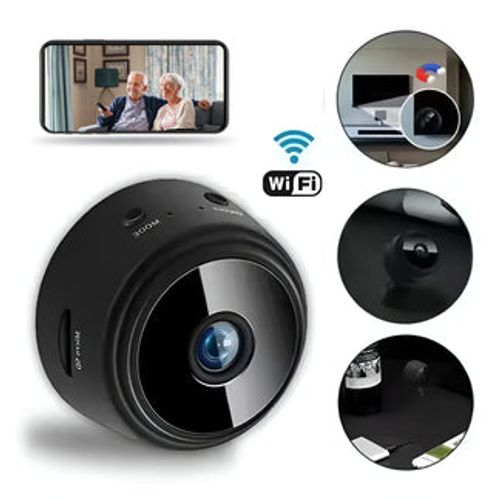 Monitoramento oculto. Mini câmeras sem fio WiFi, com gravador de vídeo interno