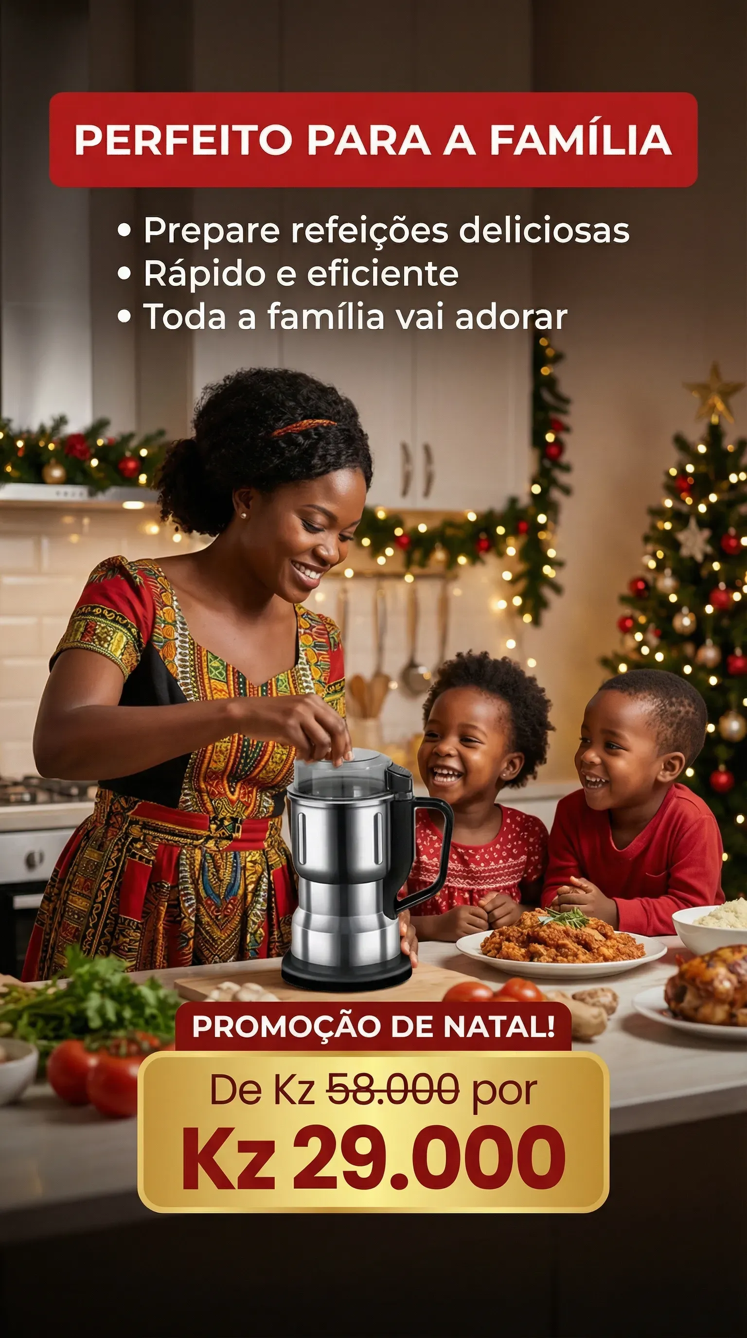 🔥Luanda 🎄💥Moedor Multifuncional— Tritura Tudo! — Feijão 🍛 Milho 🌽 Pimenta 🔥 Café ☕ Ervas 🍃