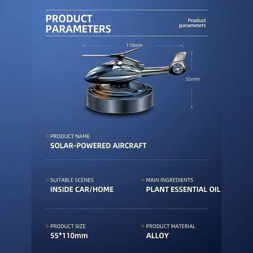 Solar Rotating Car Air Freshener