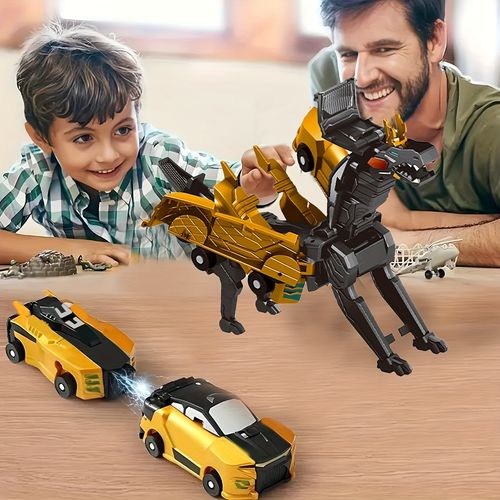 2-in-1 Crash & Transform Car Toy