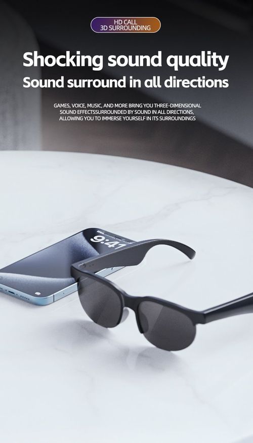 New Outdoor Smart Glasses Smart Sport Hands-Free Call Music Headphone UV Protection Wireless Smart Sunglasses