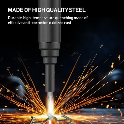 Hot New 69-in 1 Rechargeable Multifunctional Precision Screwdriver Five-Speed Speed Adjustment Industrial for DIY Battery Power