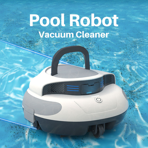 Smart-Controlled Cordless Vacuum Wall-Mounted Automatic Pool Cleaning Robot – Essential Swimming Accessory