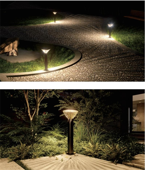 Solar-Powered Garden Path Lights: Waterproof LED Landscape Lighting for Outdoors, Decorative Courtyard & Lawn Lamps, Magical Path Illumination