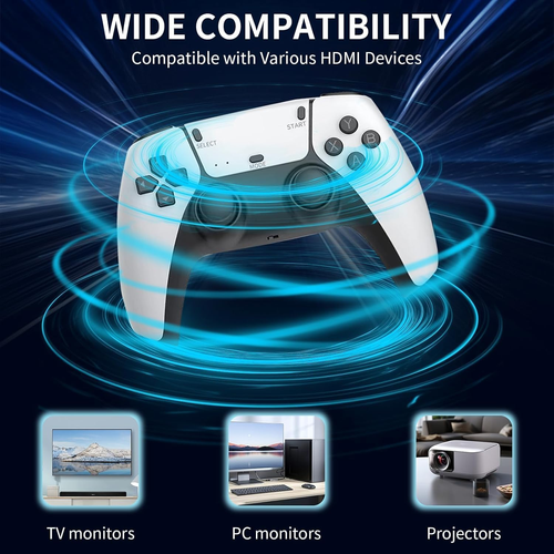 2.4G wireless 3D 4k ultra HD stick double rocker video game console set