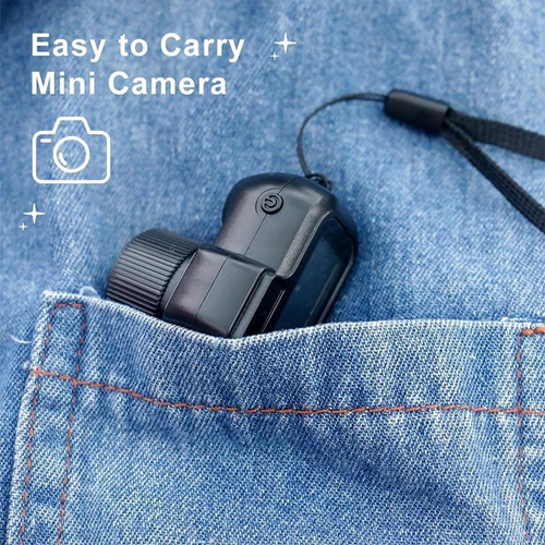 Keychain Camera, Mini Camera Keychain, 1080p Hd Mini Keychain Camera, Mini Camera Keychain That Works, Mini Digital Camera Keychain with Sd Card, OTG Upload to Phone or Computer (8G)