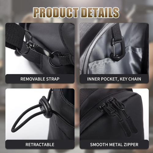 MegaBlues 3X Stronger Magnetic Gym Bag  Water Resistant Fitness Water Bottle Bag for Men and Women, Phone Wallet Storage for Travel, Sport, Cycling,...