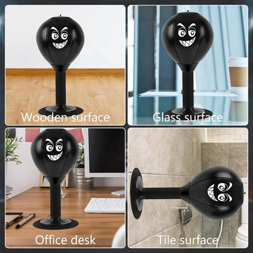 Kids  Adults Desktop Boxing Speed Ball: Stress Relief  Venting Essential  Anxiety Relief Boxing Speed Ball
