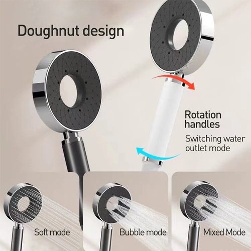 Smart New Temperature-Controlled Digital Display Shower Head Set – Thermostatic Home Shower System with Storage Shelf