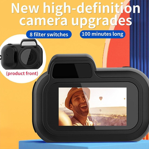 Keychain Camera, Mini Camera Keychain, 1080p Hd Mini Keychain Camera, Mini Camera Keychain That Works, Mini Digital Camera Keychain with Sd Card, OTG Upload to Phone or Computer (8G)