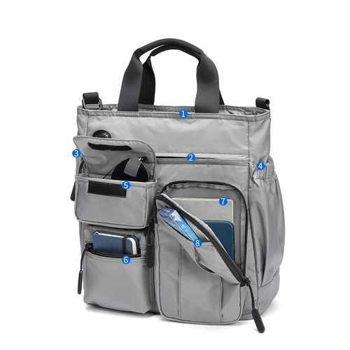 New Style Multi-Functional Men's Business Bag - Extra Large Capacity, Holds Tablets & Daily Essentials, Replaces 7Bags in One