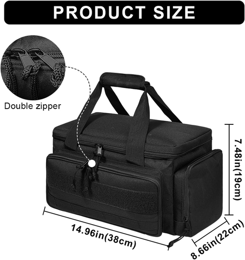 Custom Professional Tear Resistant Nylon Waterproof Electrician Tool Bag Portable Hardware Tool Storage Bag for Electricians