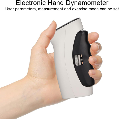 Hand Grip Strength Dynamometer, Electronic Hand Dynamometer Grip Distance Accurate Measurement LED Display for Fitness