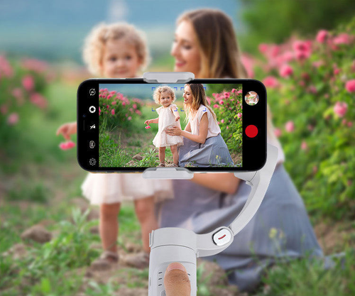 Professional 3 Axis Image Stabilization Stabilizer Gimbal Face Tracking Gesture Control for Taking Pictures Phone Selfie Stick