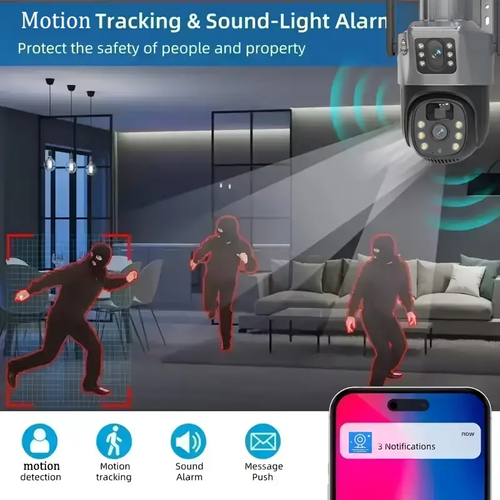 4G LTE Cellular Security Camera Solar with SIM Card,8MP clarity full HD, Pan Tilt 360°View Spotlight,Night color Vision,2 Way Talk,PIR Motion Sensor,No WiFi,