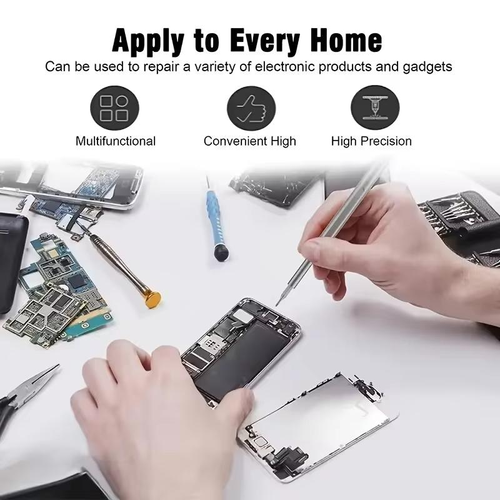 24-in-1 Precision Multi-Function Tool Set for Phone & Computer Repair, Including Eyeglass Tools, Blades and Screwdrivers