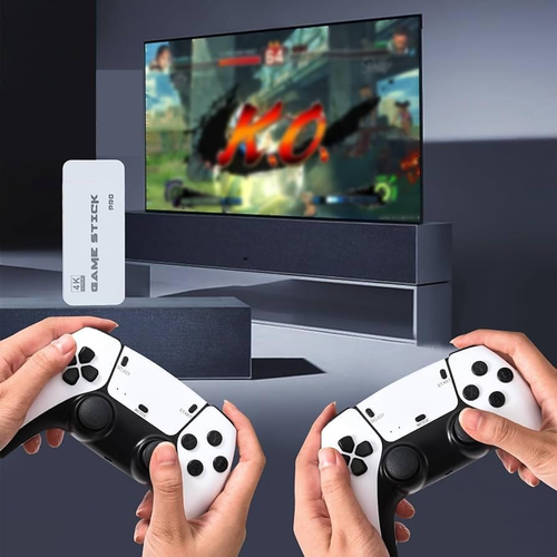 2.4G wireless 3D 4k ultra HD stick double rocker video game console set