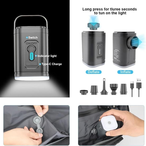Large Capacity Backpack with Vacuum Pump,Seal Compression Travel,Portable Vacuum Travel Backpack for Commutes