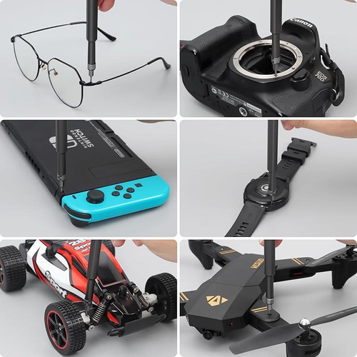 24-in-1 Precision Multi-Function Tool Set for Phone & Computer Repair, Including Eyeglass Tools, Blades and Screwdrivers