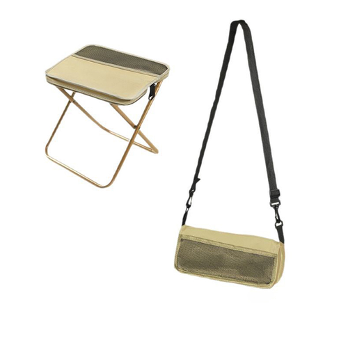 New-style fashionable, compact, portable and crossbody-enabled picnic chair picnic stool